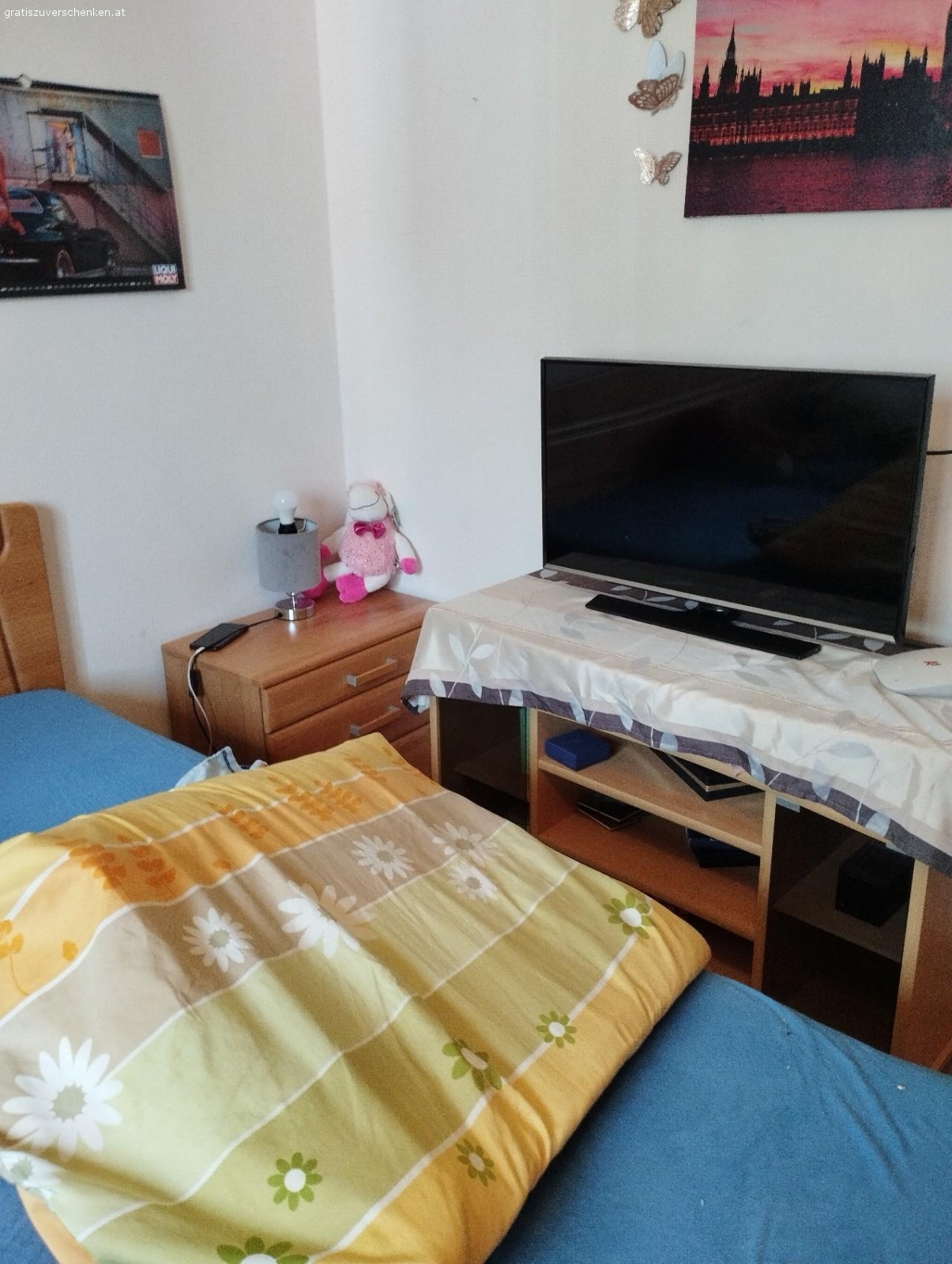 doppel bett. doppel Bett zu verschenken