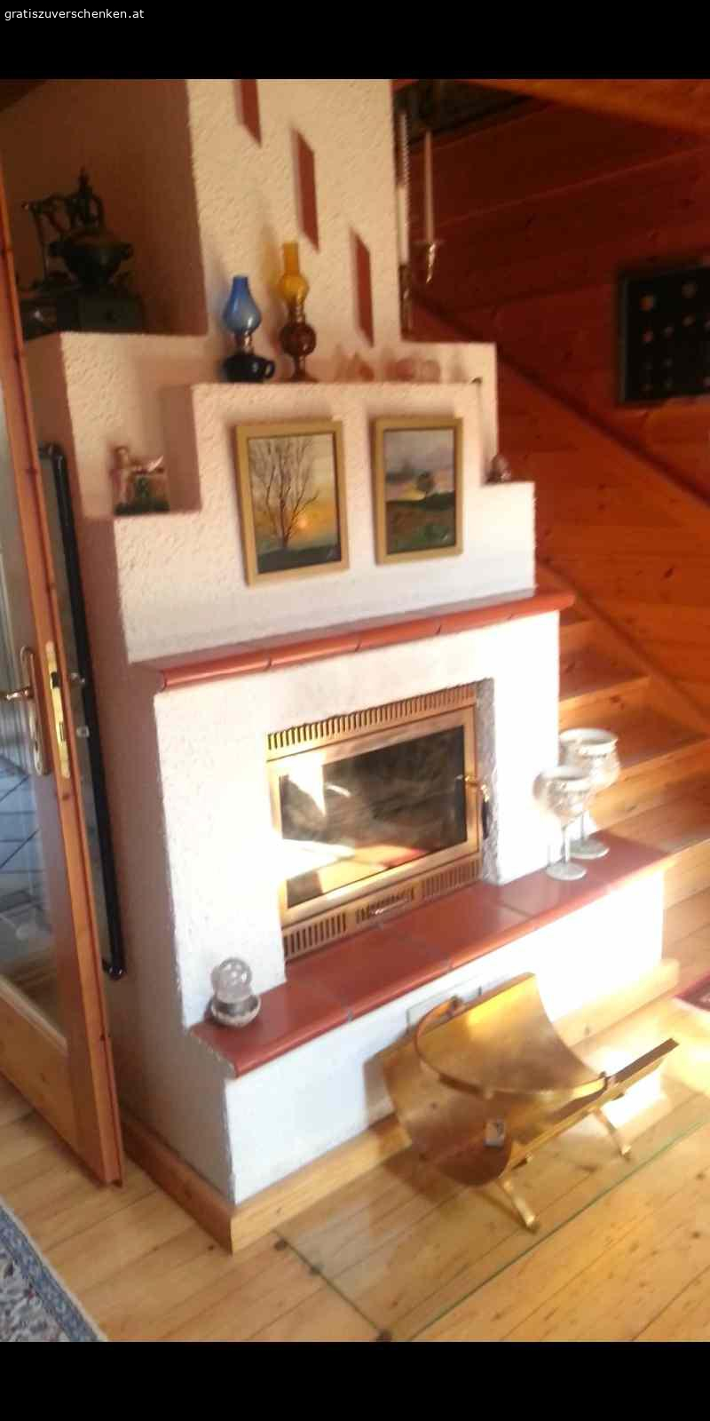 Einsatz für offenen Kamin. Einsatz für offenen Holzkamin zu verschenken. Abholung in Villach.