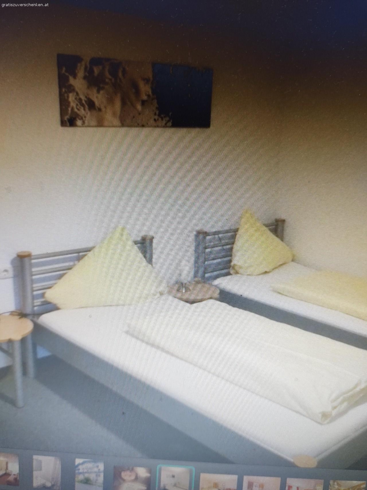 Eisenbetten. Metallbetten zu verschenken