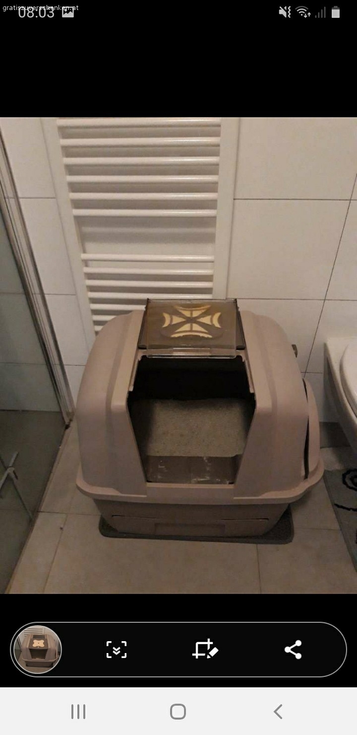 katzentolette mit Hebel. Voll funktionsfähig gegen 1x Haribo

Keine Garantie und keine Rücknahme