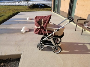 Kinderwagen zu verschenken. Kinderwagen 

Babywanne + Adapter für Maxi Cosi