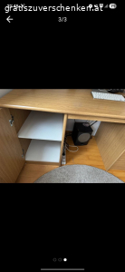 Schreibtisch zu verschenken