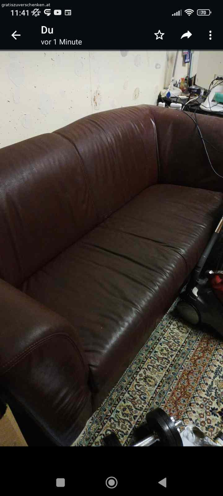 Sofa und sessel. Guter gebrauchter zustand