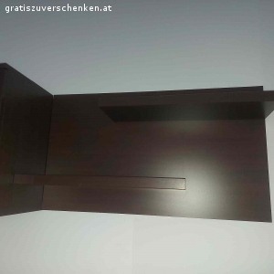 Tvboard Wohnwand. Wohnwand

Hängekasten Breite 100 cm Tiefe 37
Dekohängeregal Breite 100 cm

Tv Lowboard Breite 100 cm Tiefe 53
2 Stk

Leichte Gebrauchsspuren, auf der Glanzfolie bzw. Frontseite

Nur Selbstabholung möglich in Mödling 
Wird nicht zerlegt
Lg