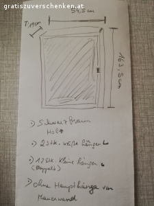 Verschenken. Hängeschrank