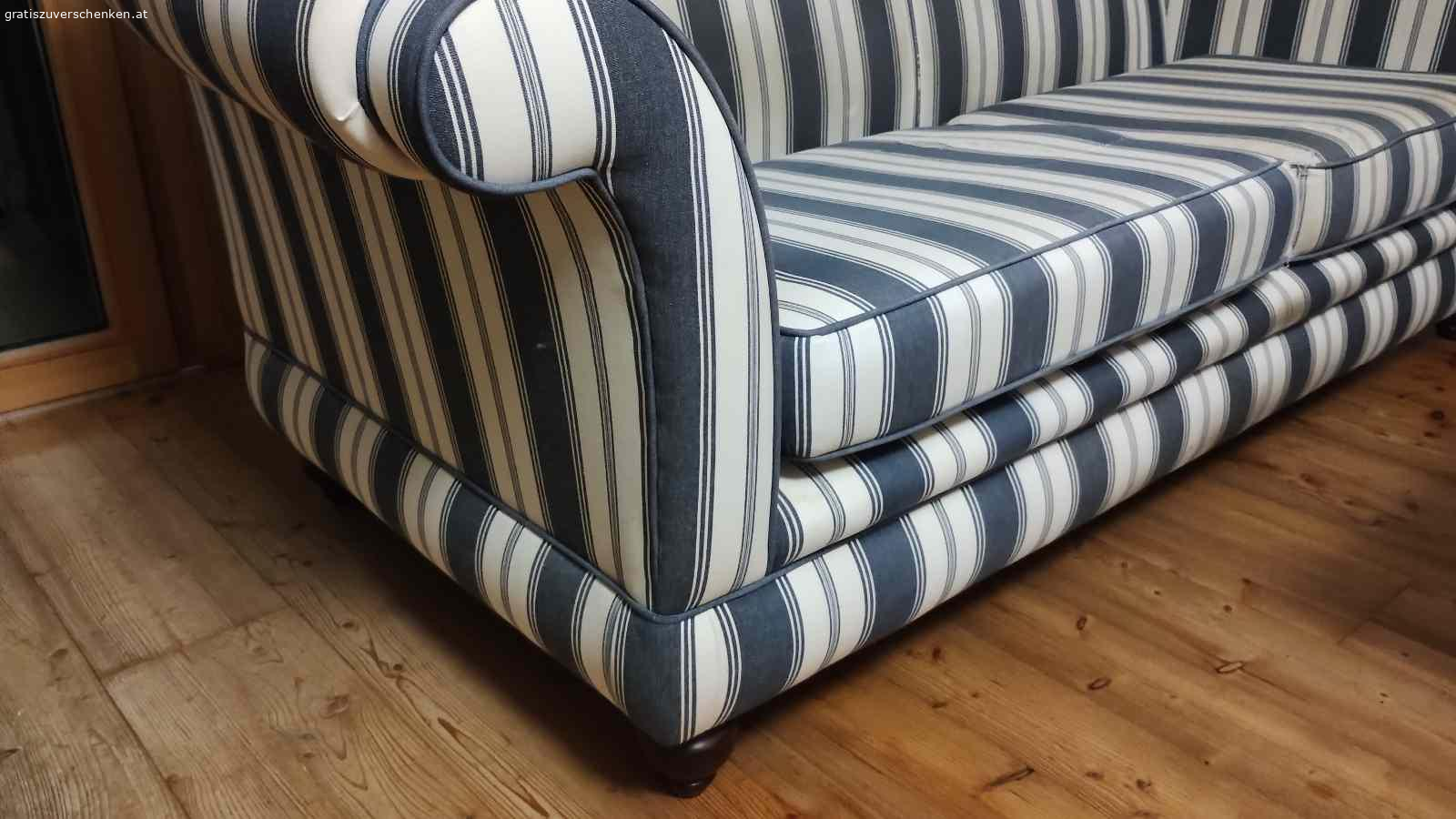 Vintage Sofa Portobello Möbel Gratis zu verschenken